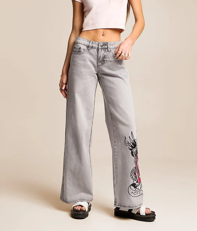 Baggy Wide Leg Jean