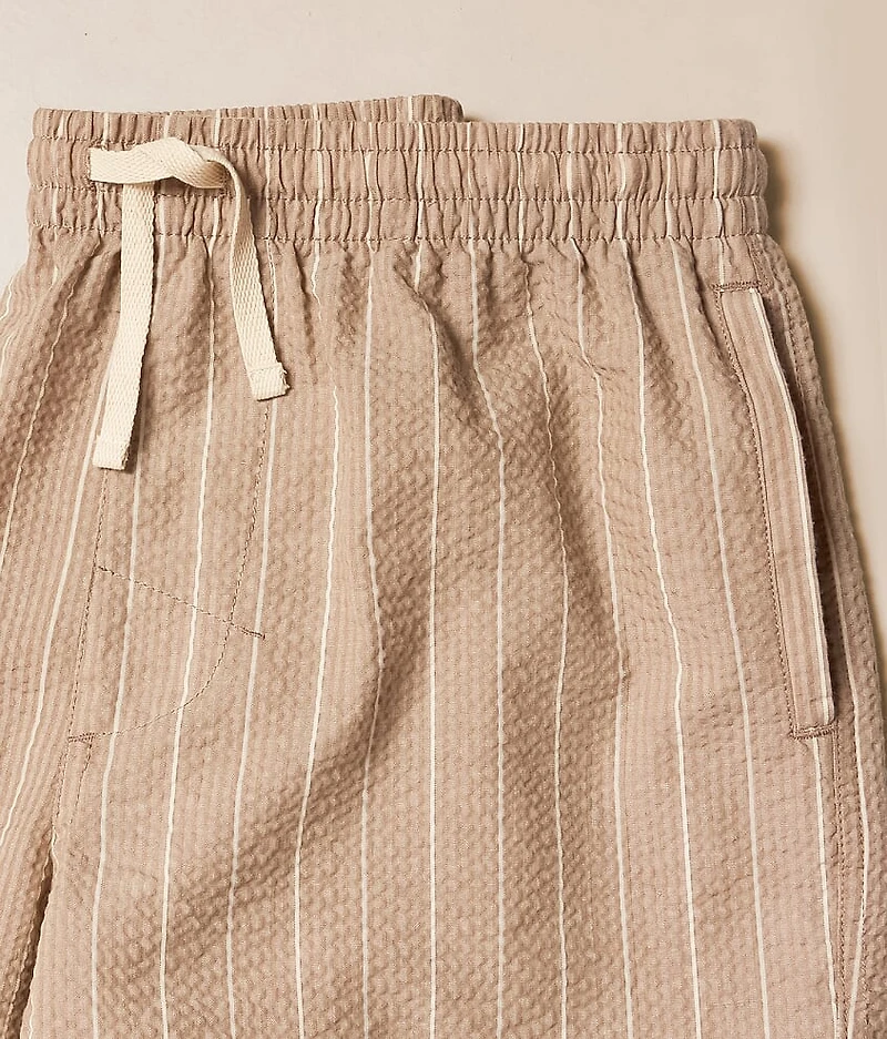 Striped Seersucker Short