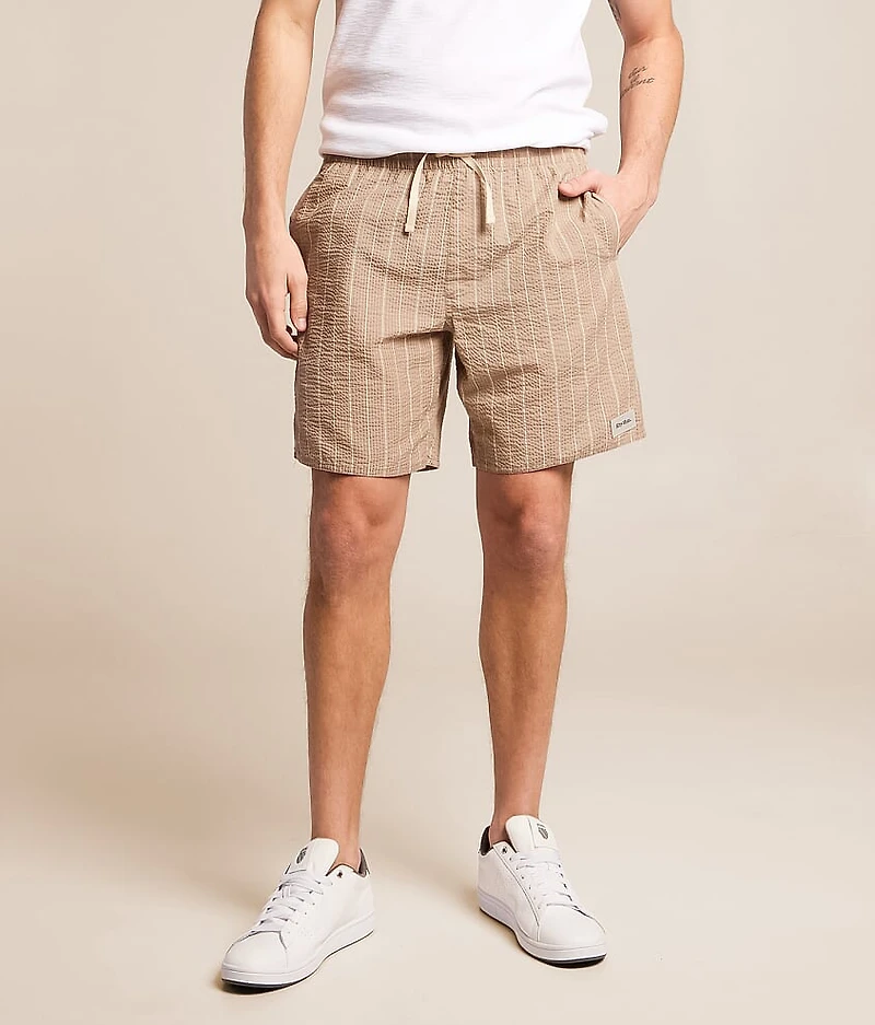 Striped Seersucker Short