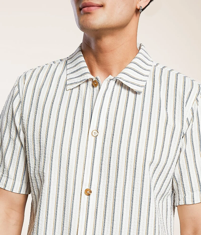 Seersucker Stripe Shirt