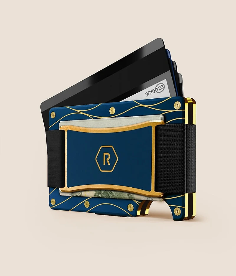 Gold Horizon Strap Wallet