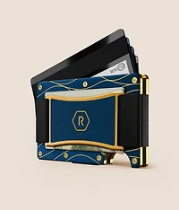 Gold Horizon Strap Wallet