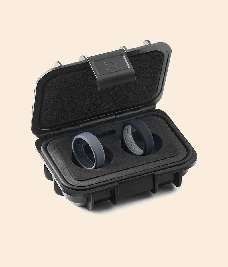 2 Pack Silicone Ring Set