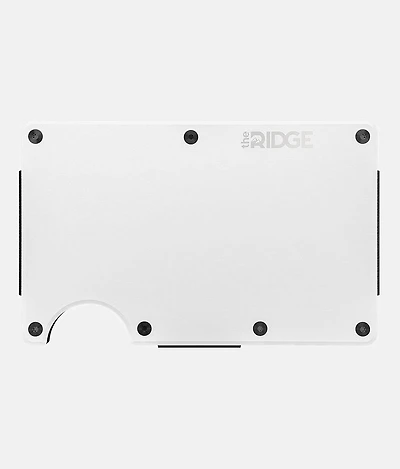 Polar White Money Clip Wallet
