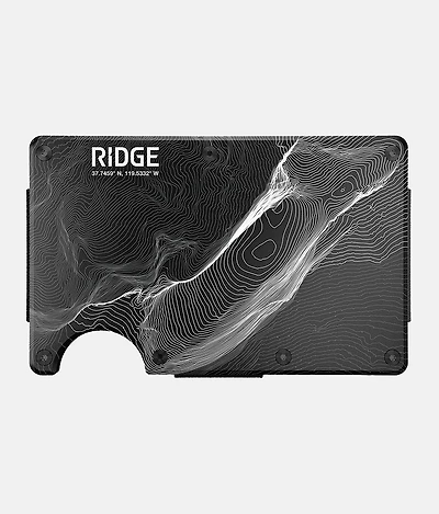 Half Dome Topographic Wallet