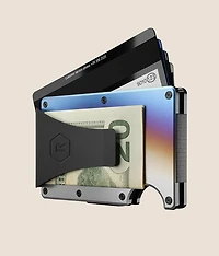 Burnt Titanium Wallet