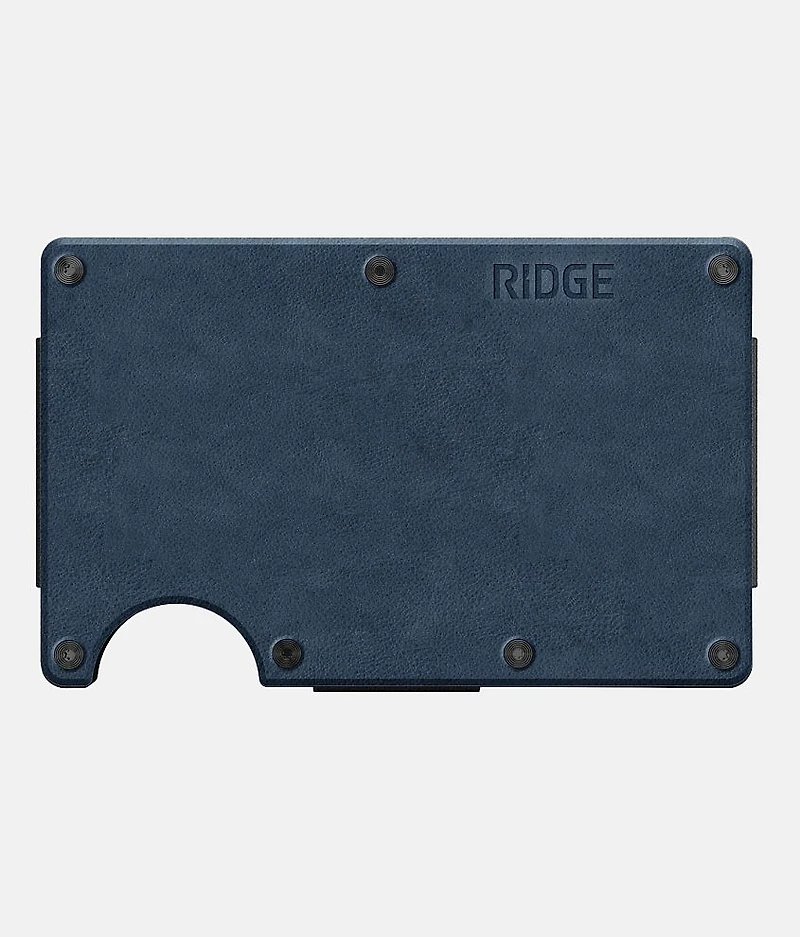 Cobalt Blue Leather Wallet