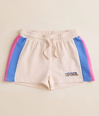 Girls - Las Dalias Color Block Short