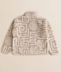 Girls - Sunset Luau Polar Fleece Pullover