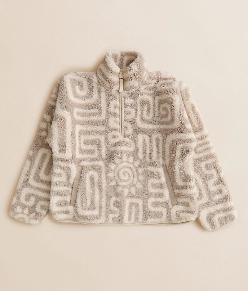 Girls - Sunset Luau Polar Fleece Pullover