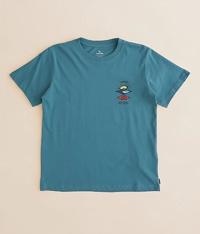 Boys - Rip Curl Search Icon T-Shirt