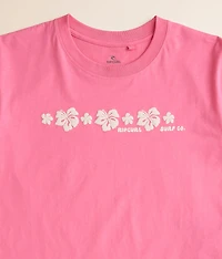 Girls - Neon Isles Cropped T-Shirt