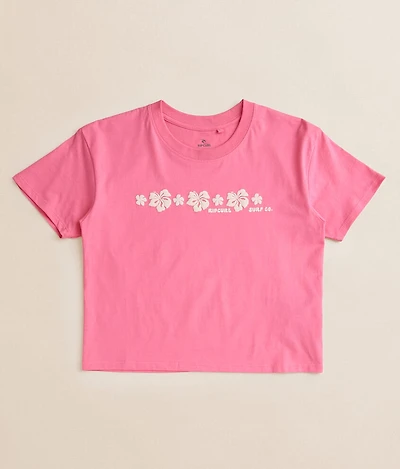 Girls - Neon Isles Cropped T-Shirt