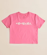 Girls - Neon Isles Cropped T-Shirt