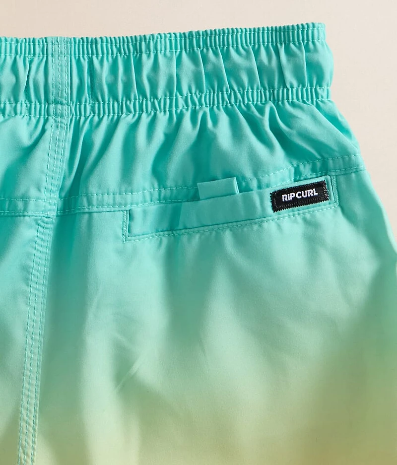Boys - Offset Fade Volley Swim Trunks