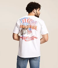 Hooters Red White & T-Shirt