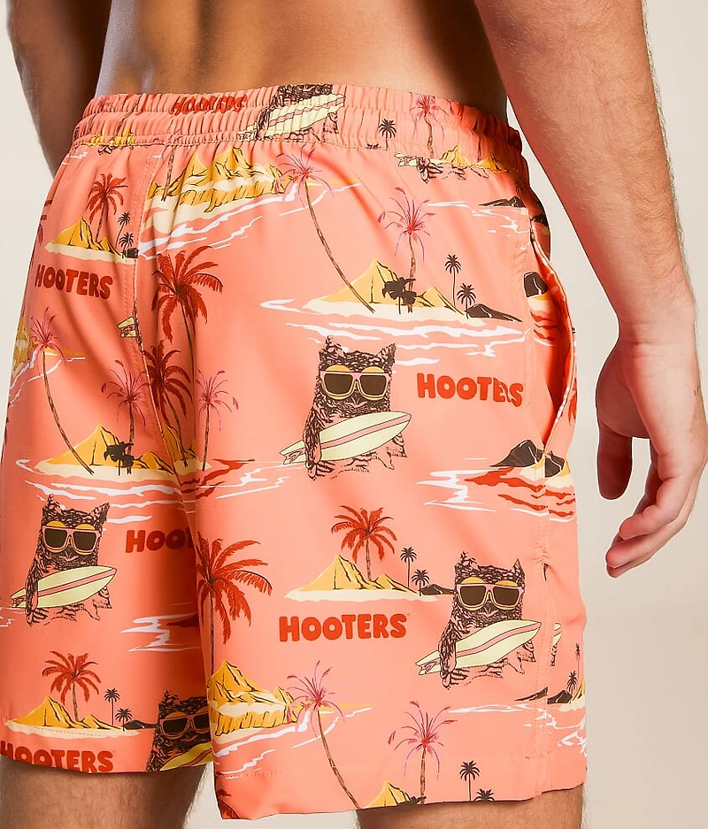 Hooters® Surf Stretch Swim Trunks