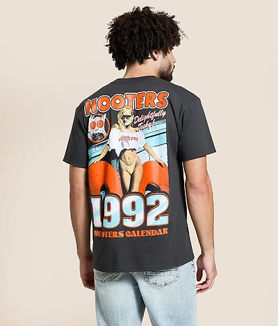 Hooters 92 Calendar T-Shirt