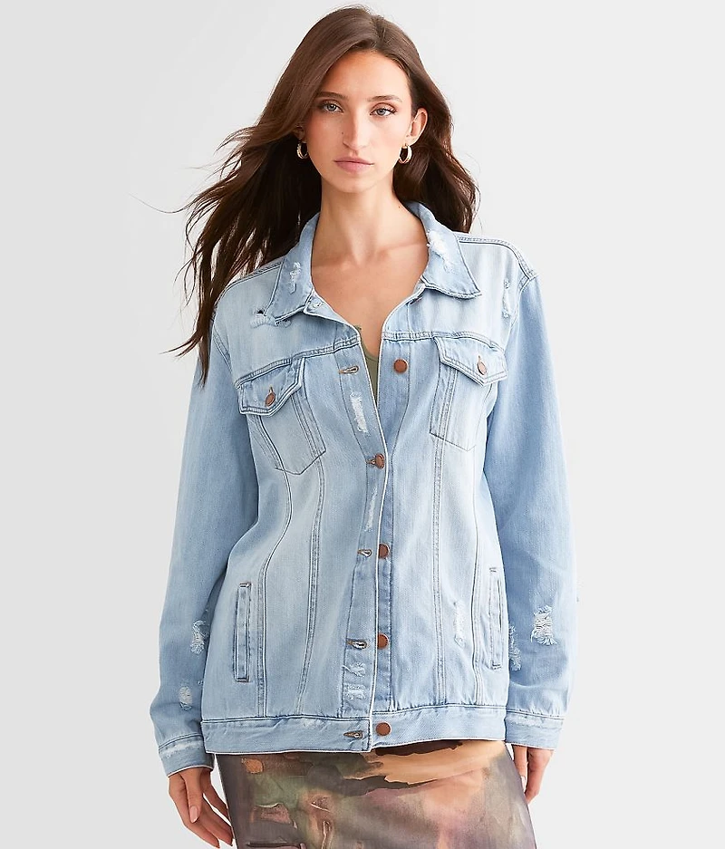 Destructed Denim Jacket