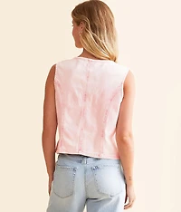 Denim Stretch Vest