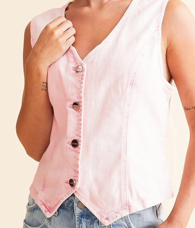 Denim Stretch Vest