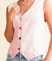Denim Stretch Vest