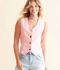 Denim Stretch Vest