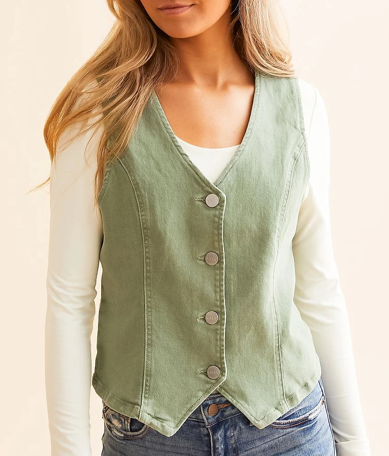 Denim Stretch Vest