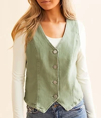 Denim Stretch Vest
