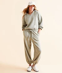 Boxy Hooded Sweatshirt