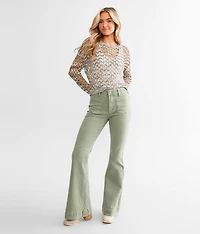 High Rise Flare Stretch Jean