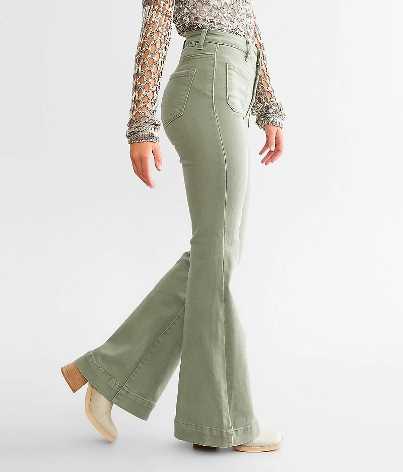 High Rise Flare Stretch Jean