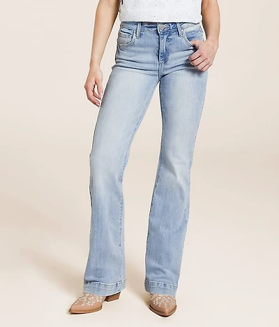 Mid-Rise Boot Stretch Jean