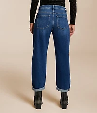 High Rise Barrel Stretch Jean