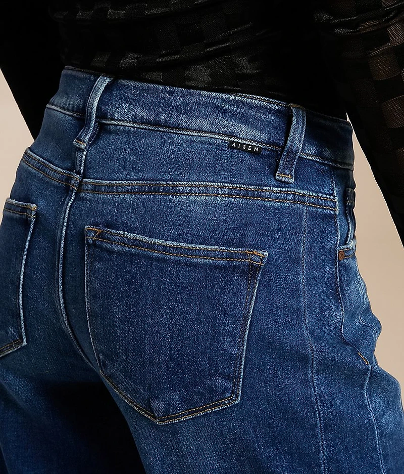 High Rise Barrel Stretch Jean