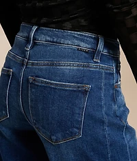 High Rise Barrel Stretch Jean