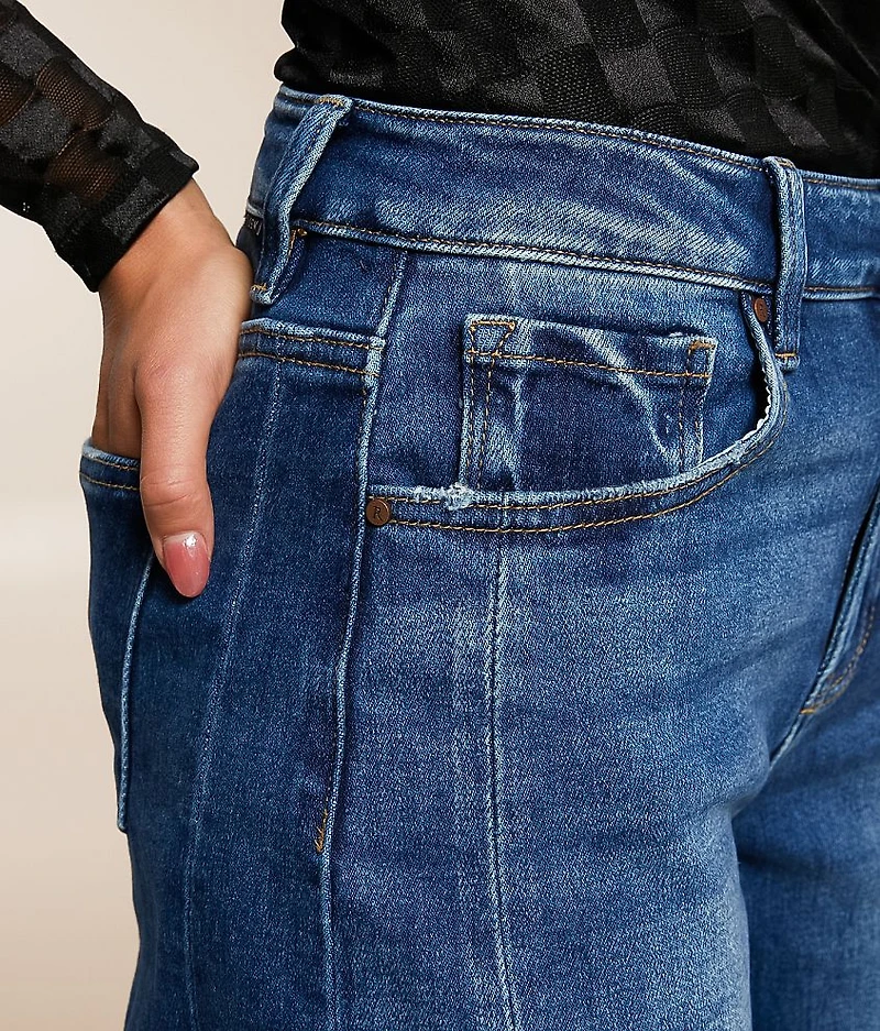 High Rise Barrel Stretch Jean