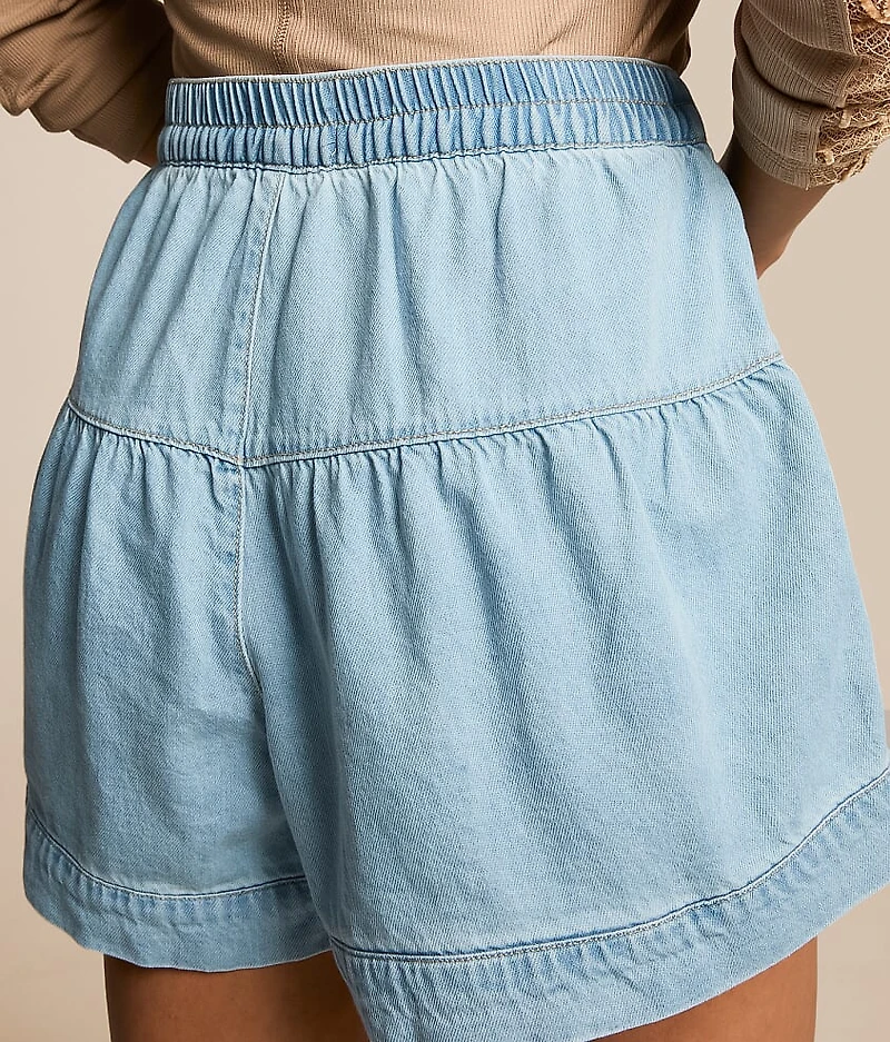 Slouchy Denim Short