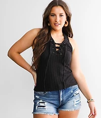 Daytrip Lace-Up Tank Top