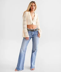Crochet Fringe Cropped Top