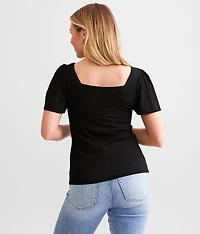 Rhinestone Strappy Top