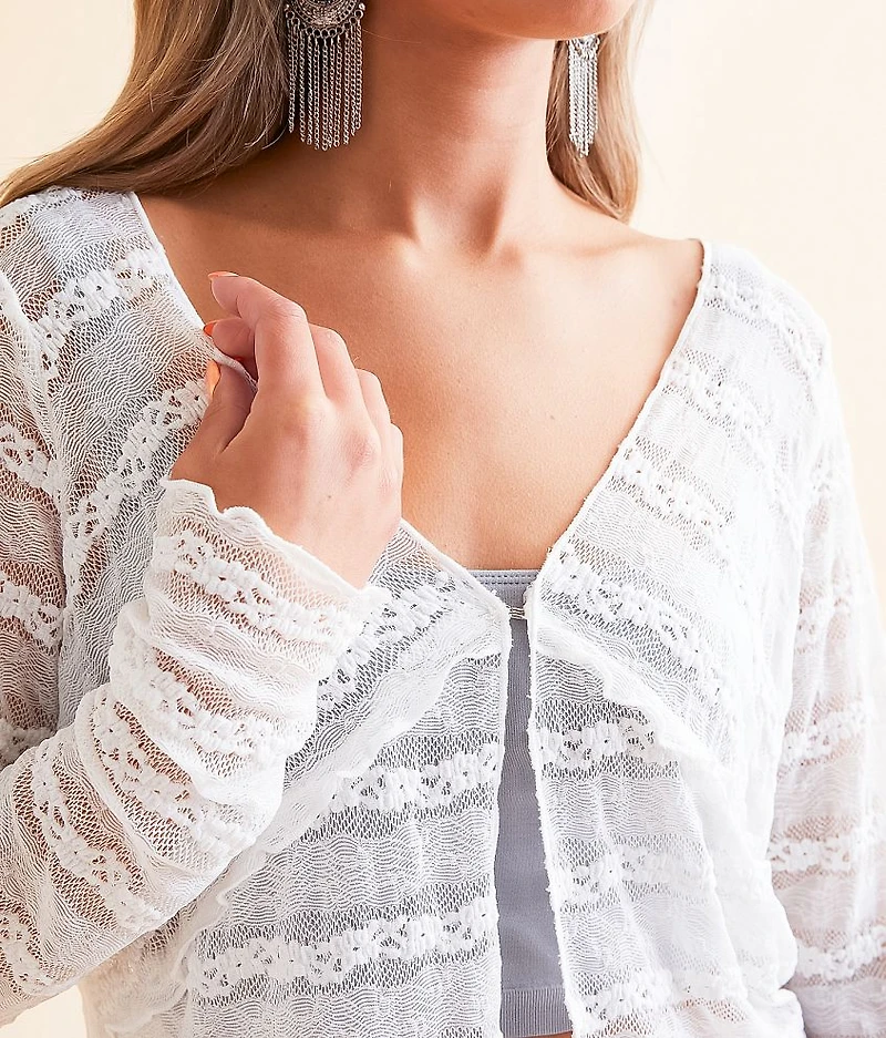 Lace Cropped Top