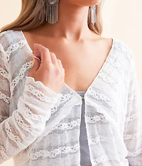 Lace Cropped Top