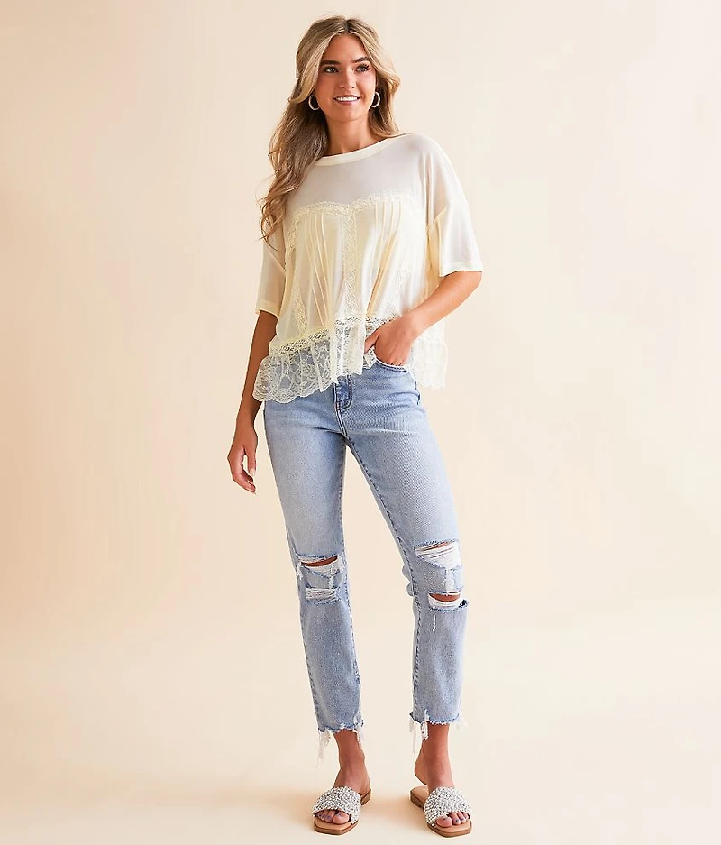 Lace Mesh Top