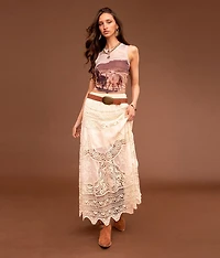 Crochet Midi Skirt