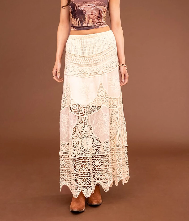 Crochet Midi Skirt