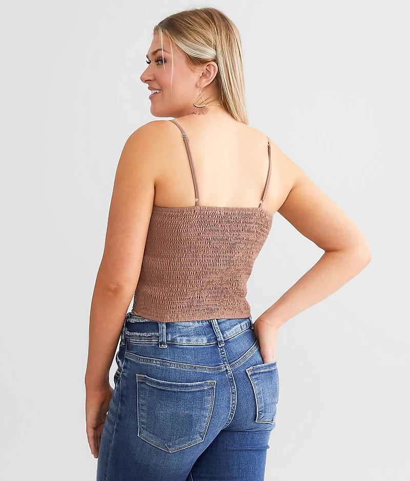 Embroidered Tank Top