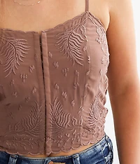 Embroidered Tank Top