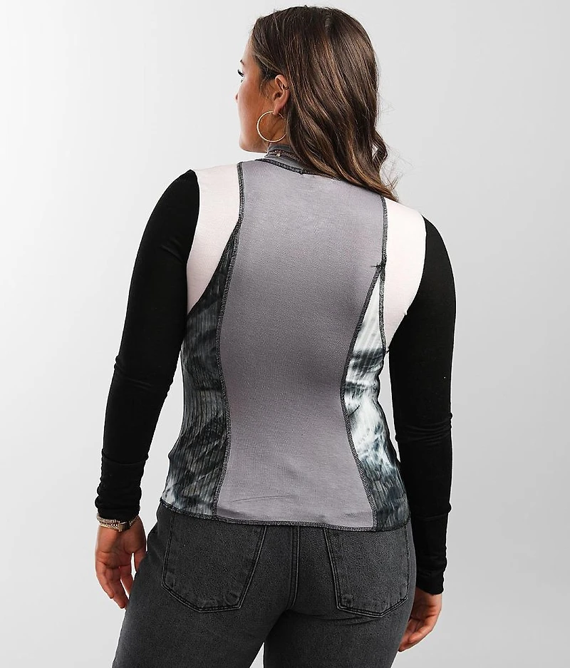 Mock Neck Top