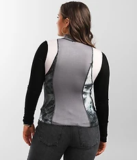Mock Neck Top